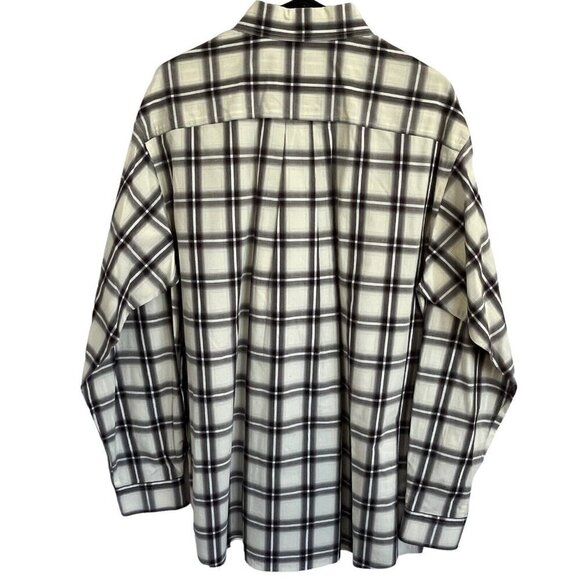 Cinch Mens Large Western Shirt Long Sleeve Button Down Brown Plaid MT10321292 - Picture 2 of 12